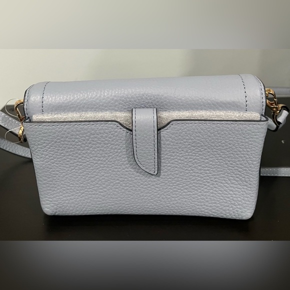 Michael Kors Womens Jet Set Charm Small Phone Crossbody | pale blue - Picture 4 of 6